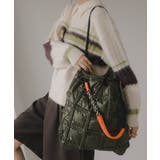 ナイロン チェック柄 コードストラップ バッグ | 210nouve | 詳細画像9