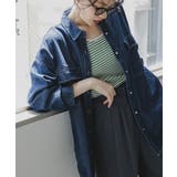 デニムビッグシャツジャケット | 210nouve | 詳細画像18