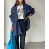 デニムビッグシャツジャケット | 210nouve | 詳細画像22