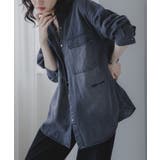 デニムビッグシャツジャケット | 210nouve | 詳細画像25