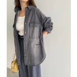 デニムビッグシャツジャケット | 210nouve | 詳細画像30