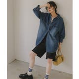 デニムビッグシャツジャケット | 210nouve | 詳細画像34