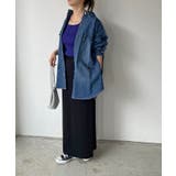 デニムビッグシャツジャケット | 210nouve | 詳細画像38