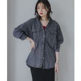 デニムビッグシャツジャケット | 210nouve | 詳細画像4