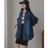 ブリーチ | デニムビッグシャツジャケット | 210nouve