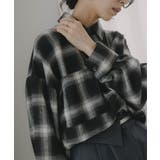 オンブレチェック オーバーサイズ シャツ ジャケット | 210nouve | 詳細画像11