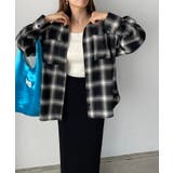 オンブレチェック オーバーサイズ シャツ ジャケット | 210nouve | 詳細画像14