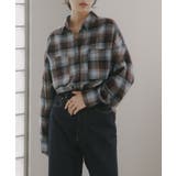 オンブレチェック オーバーサイズ シャツ ジャケット | 210nouve | 詳細画像16