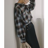 オンブレチェック オーバーサイズ シャツ ジャケット | 210nouve | 詳細画像18