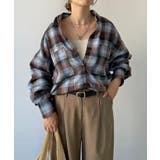 オンブレチェック オーバーサイズ シャツ ジャケット | 210nouve | 詳細画像21