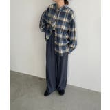 オンブレチェック オーバーサイズ シャツ ジャケット | 210nouve | 詳細画像29