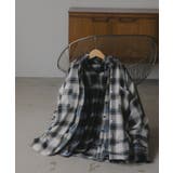 オンブレチェック オーバーサイズ シャツ ジャケット | 210nouve | 詳細画像30