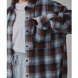 オンブレチェック オーバーサイズ シャツ ジャケット | 210nouve | 詳細画像37 