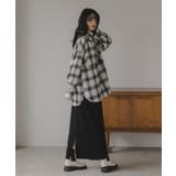 オンブレチェック オーバーサイズ シャツ ジャケット | 210nouve | 詳細画像6