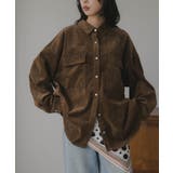 コーデュロイ オーバーサイズ シャツ ジャケット | 210nouve | 詳細画像1