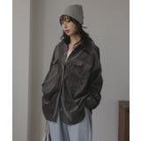 コーデュロイ オーバーサイズ シャツ ジャケット | 210nouve | 詳細画像3