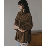 コーデュロイ オーバーサイズ シャツ ジャケット | 210nouve | 詳細画像9