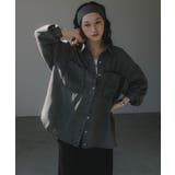 ブラック | テンセルデニムシャツ | 210nouve