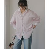 ピンク | ボリュームビッグシャツ | 210nouve