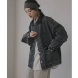 ブラック | デニムカバーオール | 210nouve