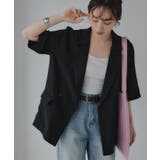 リネンライク半袖ジャケット | 210nouve | 詳細画像14