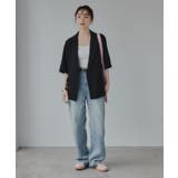 リネンライク半袖ジャケット | 210nouve | 詳細画像17