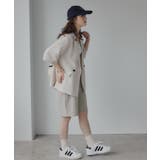 リネンライク半袖ジャケット | 210nouve | 詳細画像5