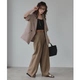 リネンライク半袖ジャケット | 210nouve | 詳細画像8