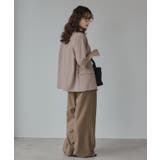 リネンライク半袖ジャケット | 210nouve | 詳細画像9