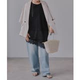 レース ドッキング Tシャツ | 210nouve | 詳細画像4