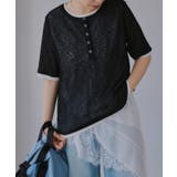 ブラック | ヘンリーレイヤードプルオーバー | 210nouve