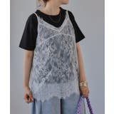 レースキャミレーヤードTシャツ | 210nouve | 詳細画像4