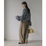 ミックスカラー オーバーサイズ クロップド丈 ニット | 210nouve | 詳細画像4