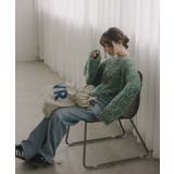 ミックスカラー オーバーサイズ クロップド丈 ニット | 210nouve | 詳細画像7