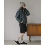 ツイード ボーダー オーバーサイズ ニット カーディガン | 210nouve | 詳細画像12