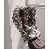 ループヤーン マルチカラー フリンジ ニット | 210nouve | 詳細画像11