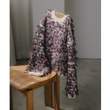 ループヤーン マルチカラー フリンジ ニット | 210nouve | 詳細画像14