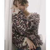 ループヤーン マルチカラー フリンジ ニット | 210nouve | 詳細画像3