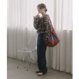 ループヤーン マルチカラー フリンジ ニット | 210nouve | 詳細画像4