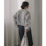 ループヤーン マルチカラー フリンジ ニット | 210nouve | 詳細画像7