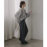 ループヤーン マルチカラー フリンジ ニット | 210nouve | 詳細画像8