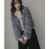 ループヤーン シャギー カーディガン | 210nouve | 詳細画像2