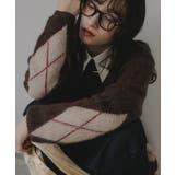 アーガイル ルーズ シャギー ニット | 210nouve | 詳細画像12