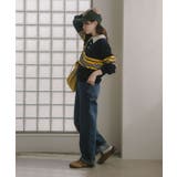 マルチボーダー ポロ襟 ニット | 210nouve | 詳細画像8