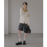 レイヤード バイカラー ニット カーディガン | 210nouve | 詳細画像8