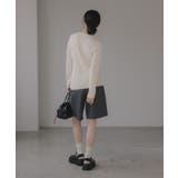 レイヤード バイカラー ニット カーディガン | 210nouve | 詳細画像9