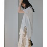 裾 レース ドッキング アシンメトリー Tシャツ | 210nouve | 詳細画像3