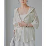 フード付き オーバーサイズ シャツ | 210nouve | 詳細画像2 