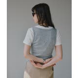 タンクセット レイヤード デザイン Tシャツ | 210nouve | 詳細画像19 