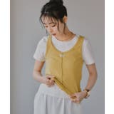 タンクセット レイヤード デザイン Tシャツ | 210nouve | 詳細画像6 